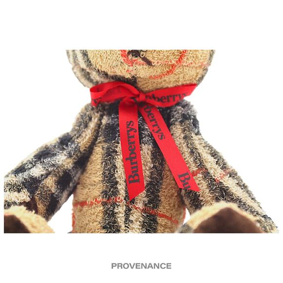 🔴 Burberry Teddy Bear - Nova Check Terry - Picture 6 of 9